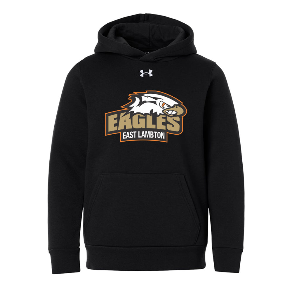 East Lambton Minor Hockey Youth Under Armour Team Icon Fleece Hooded Sweatshirt