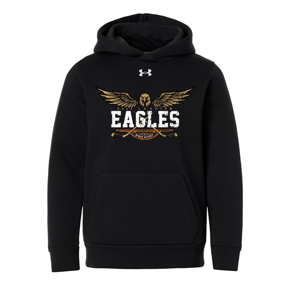 East Lambton Minor Hockey Youth Under Armour Team Icon Fleece Hooded Sweatshirt