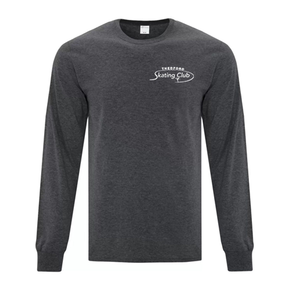 Thedford Skating Club Adult Everyday Cotton Long Sleeve T-Shirt