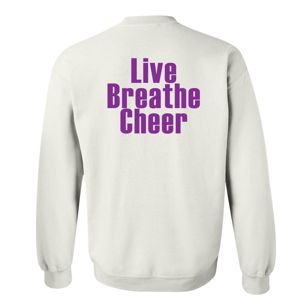 Eight Count Cheer Youth Heavy Blend™ Crewneck Sweatshirt