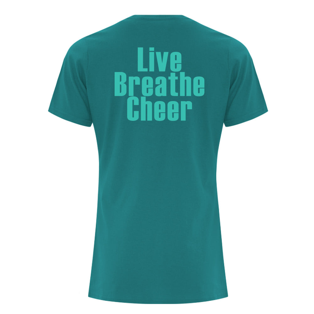 Eight Count Cheer Ladies' Cotton T-Shirt