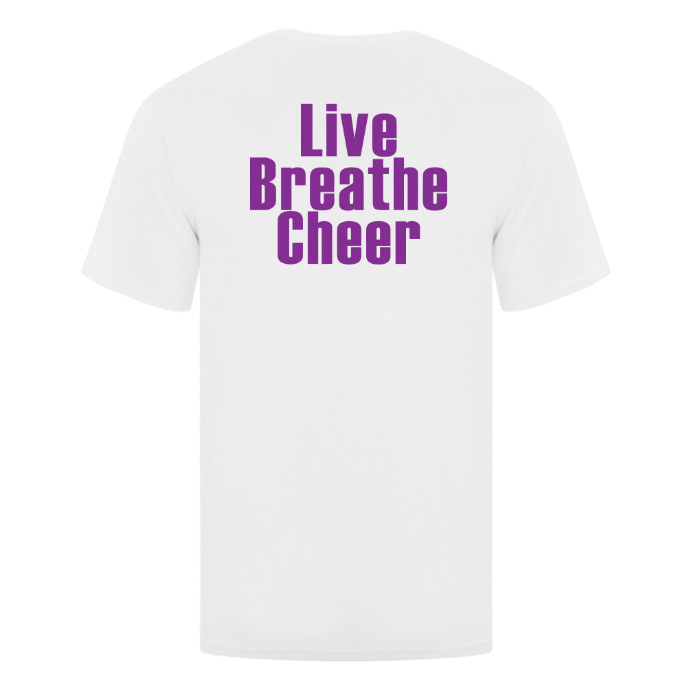 Eight Count Cheer Adult Cotton T-Shirt