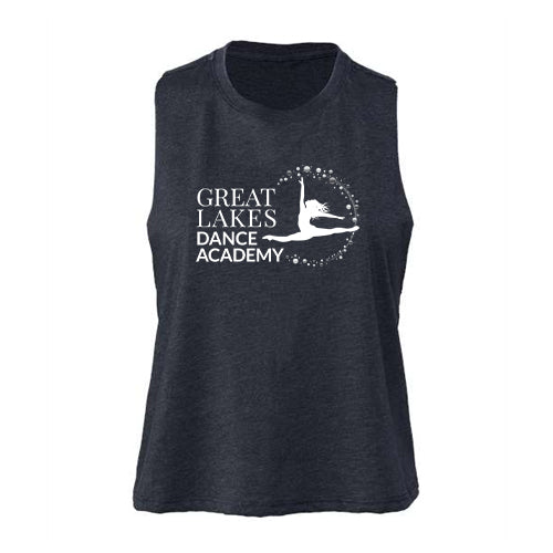 Great Lakes Dance Ladies' Bella + Canvas Racerback Crop Tank