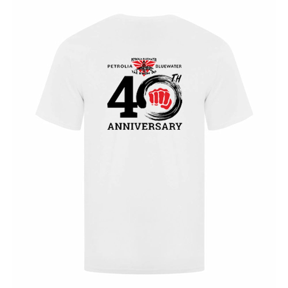 Petrolia Bluewater Tae Kwon Do Anniversary Youth Everyday Cotton T-Shirt