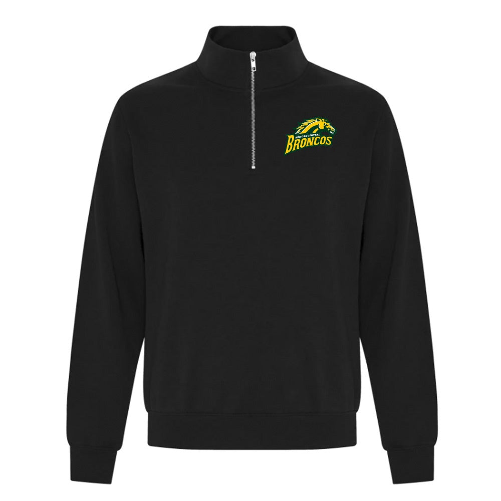 Brooke Central Adult Everyday Fleece 1/4 Zip Sweatshirt