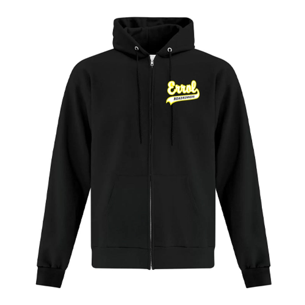 Errol Road Adult Everyday Fleece Full Zip Hooded Sweatshirt