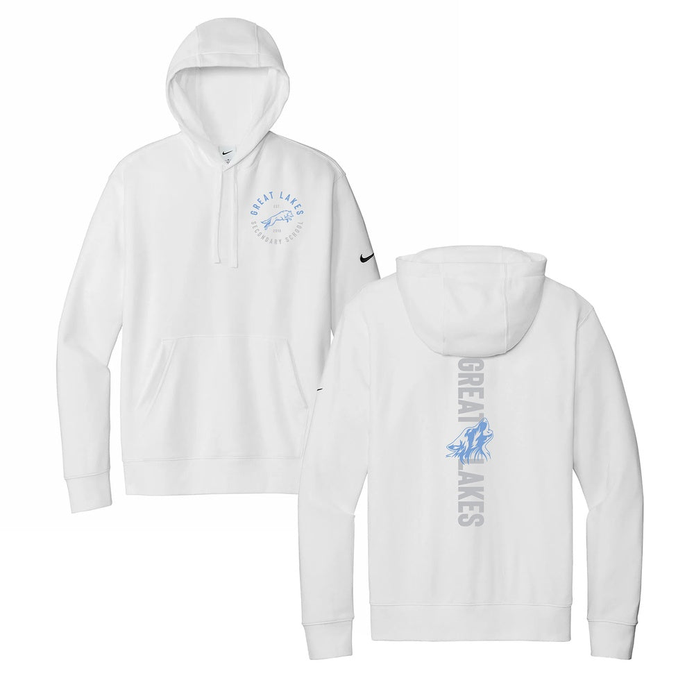 Great Lakes Adult Nike Club Fleece Hooded Sweatshirt