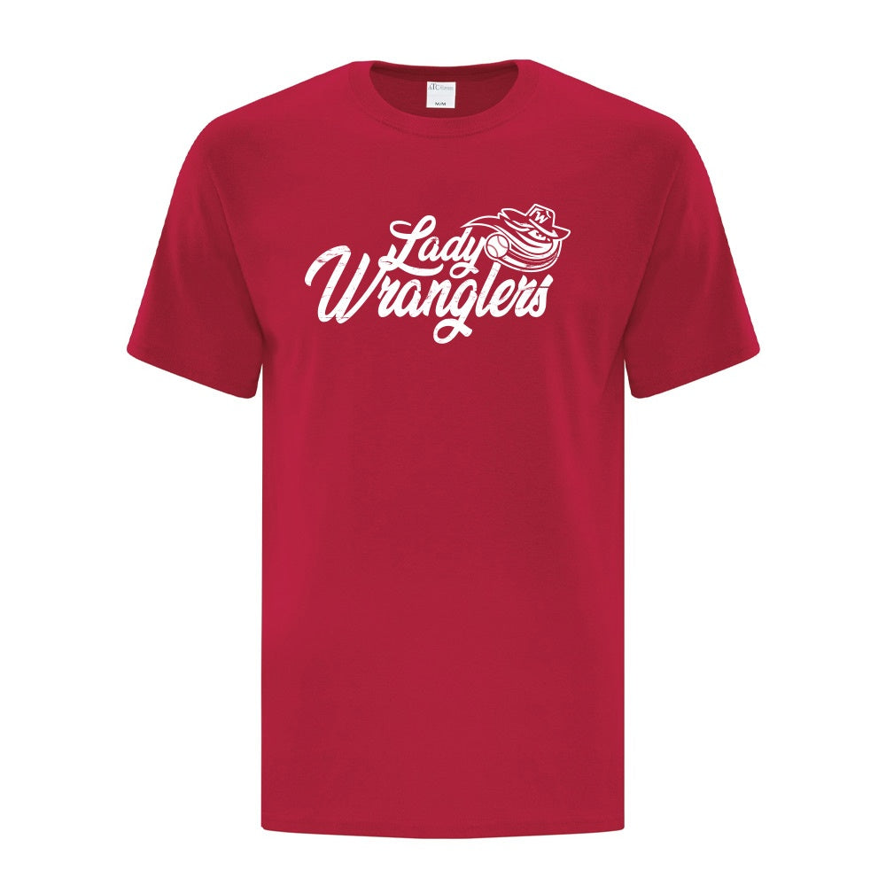 Wyoming Lady Wranglers Youth Cotton T-Shirt