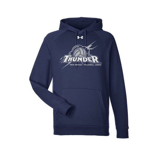Twin Bridges Volleyball Adult Under Armour Rival Fleece Hooded Sweatshirt