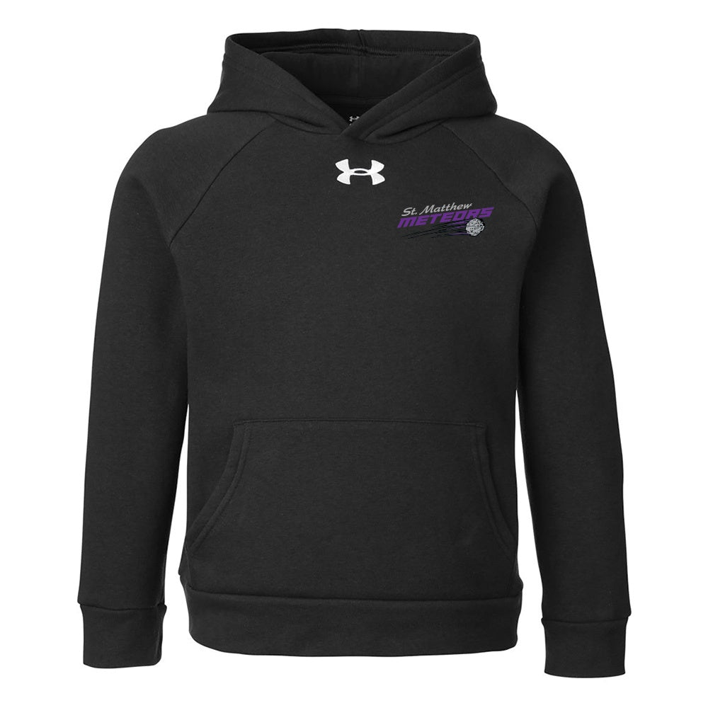 St Matthew Youth Under Armour Rival Fleece Hooded Sweatshirt