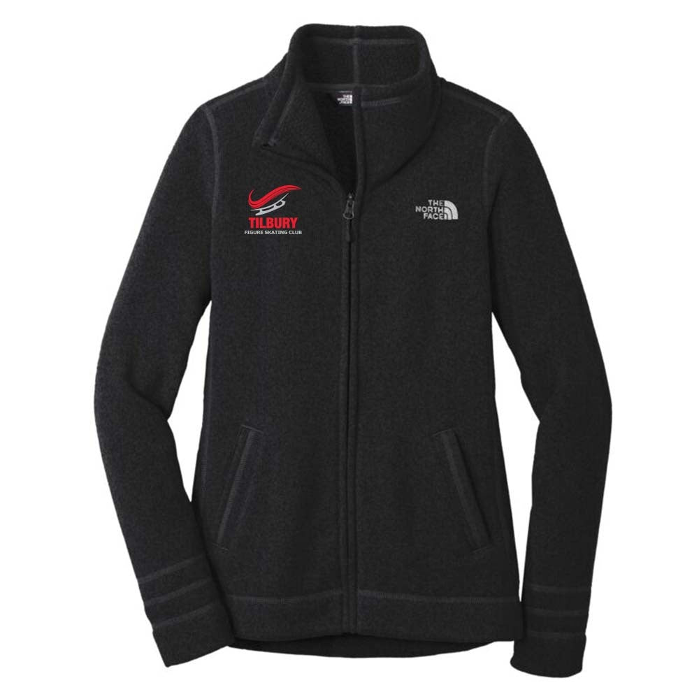 Tilbury Figure Skating Ladies' North Face Sweater Fleece Jacket