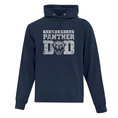 Lambton Centennial Panther Dad Adult Hooded Sweatshirt