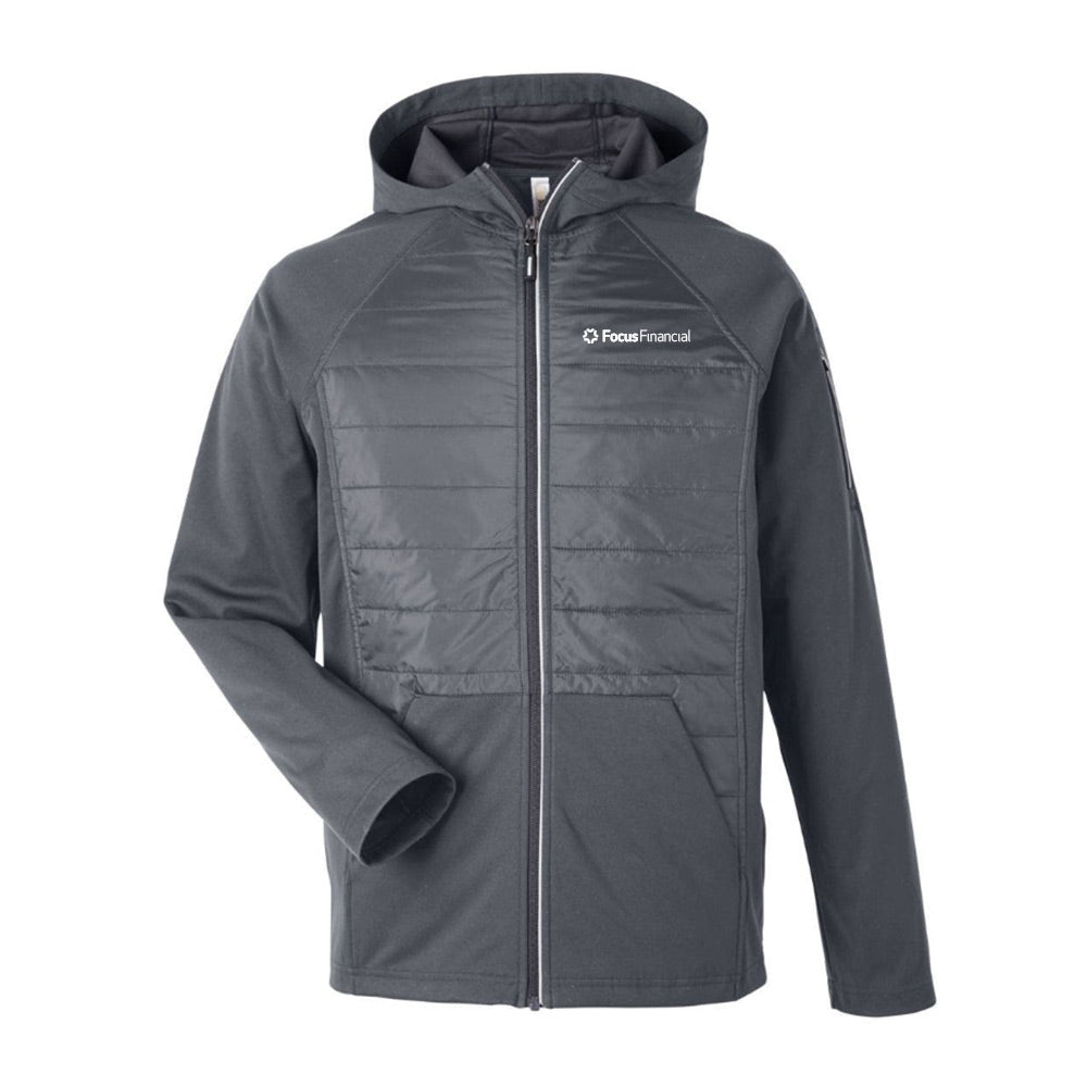 Focus Financial Adult Techno Lite Hybrid Hooded Jacket