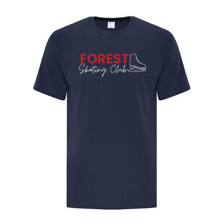 Forest Skating Club Adult Everyday Cotton T-Shirt