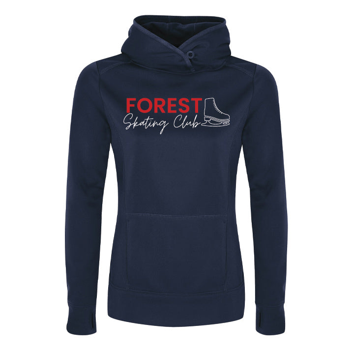 Forest Skating Club Ladies' Game Day Fleece Hooded Sweatshirt