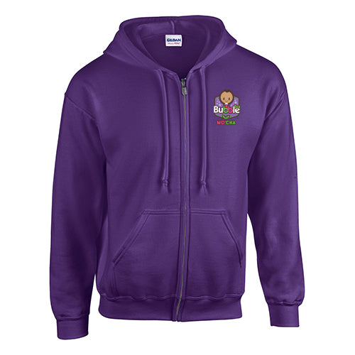 Mo'Cha Bubble Tea - Unisex Full Zip Hooded Sweatshirt