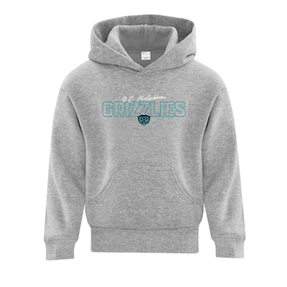 PE McGibbon Youth Everyday Fleece Hooded Sweatshirt