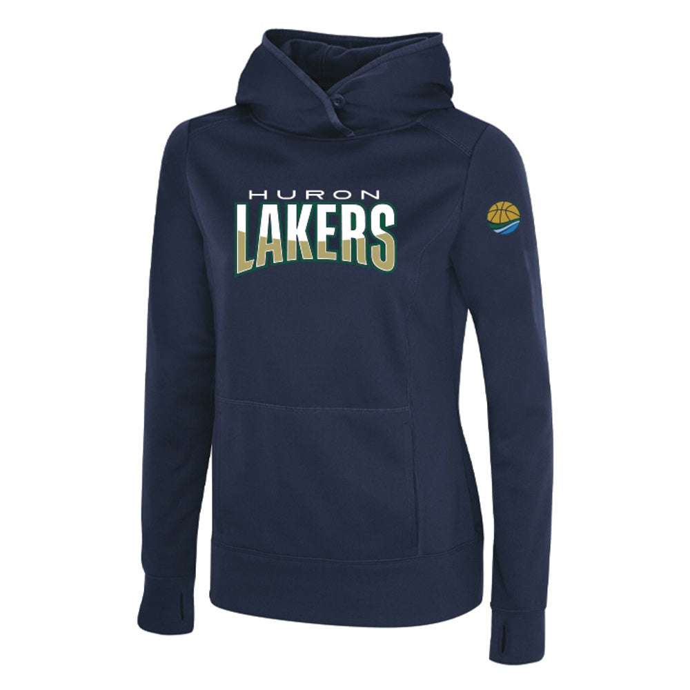 Huron Lakers Ladies' Game Day Fleece Hooded Sweatshirt