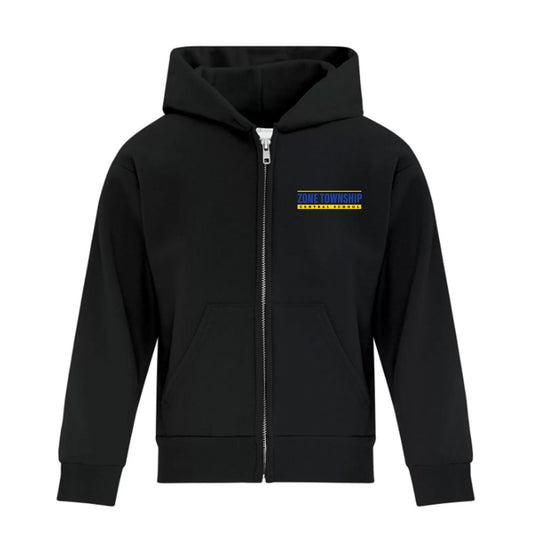 Zone Township Youth Everyday Fleece Full Zip Hooded Sweatshirt