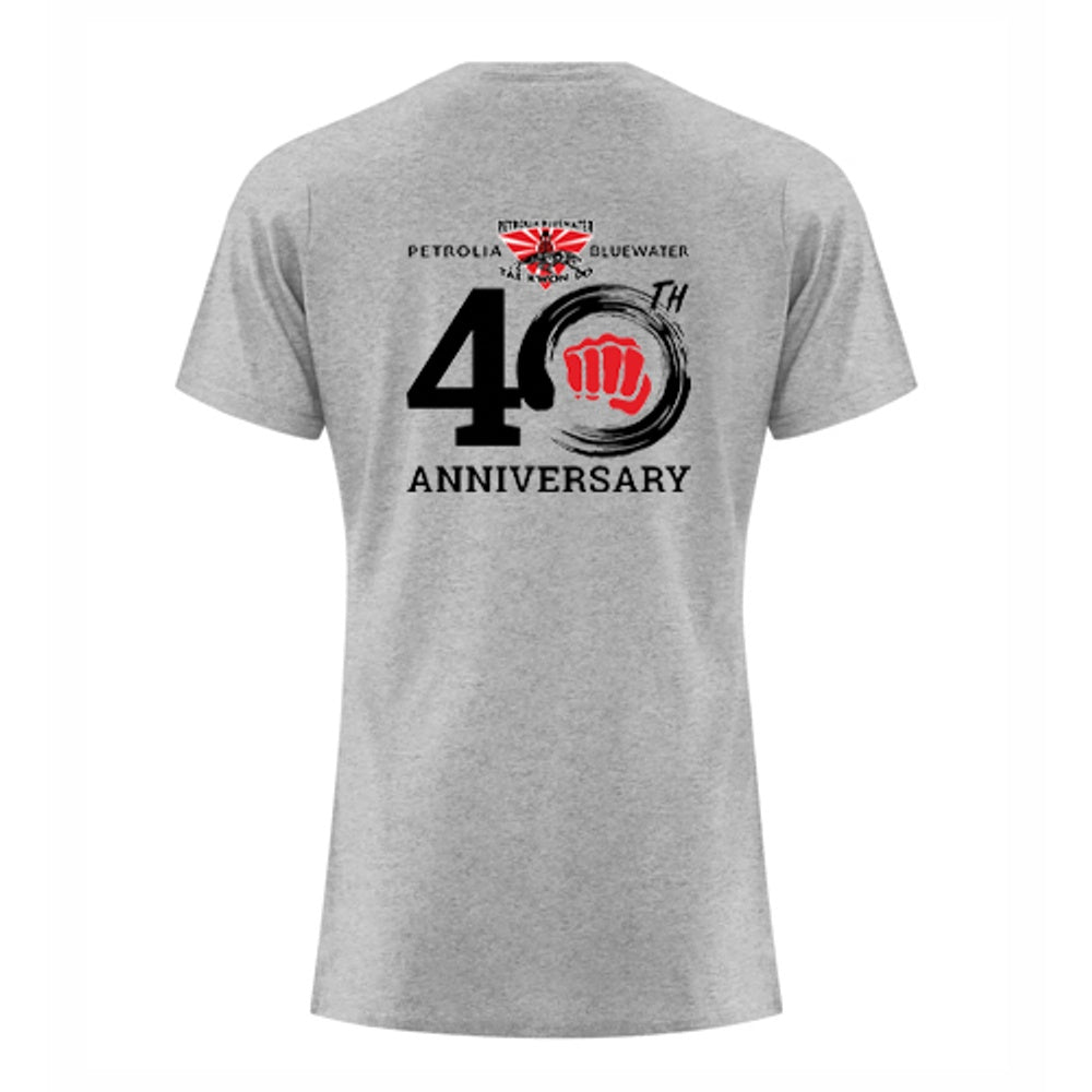 Petrolia Bluewater Tae Kwon Do Anniversary Ladies' Everyday Cotton T-Shirt