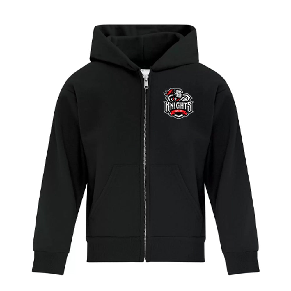 Queen Elizabeth II Petrolia Youth Everyday Fleece Full Zip Hooded Sweatshirt