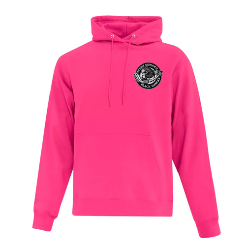 PEMAA Greyscale Youth Fleece Hooded Sweatshirt