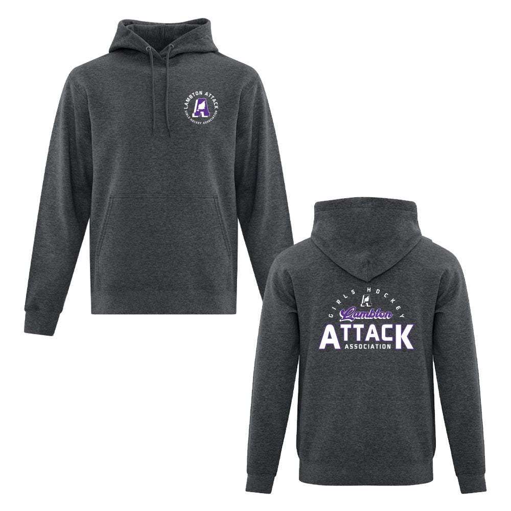 Lambton Attack Adult Fleece Hooded Sweatshirt