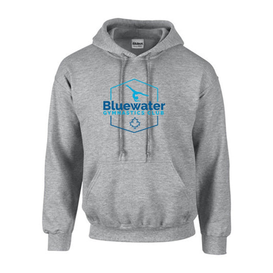 Bluewater Gymnastics Adult Everyday Fleece Hooded Sweatshirt