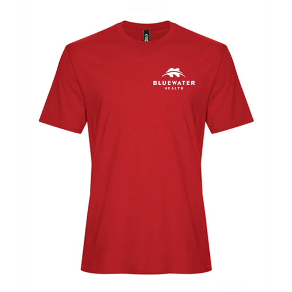 Bluewater Health Adult Element Ring Spun Cotton Tee