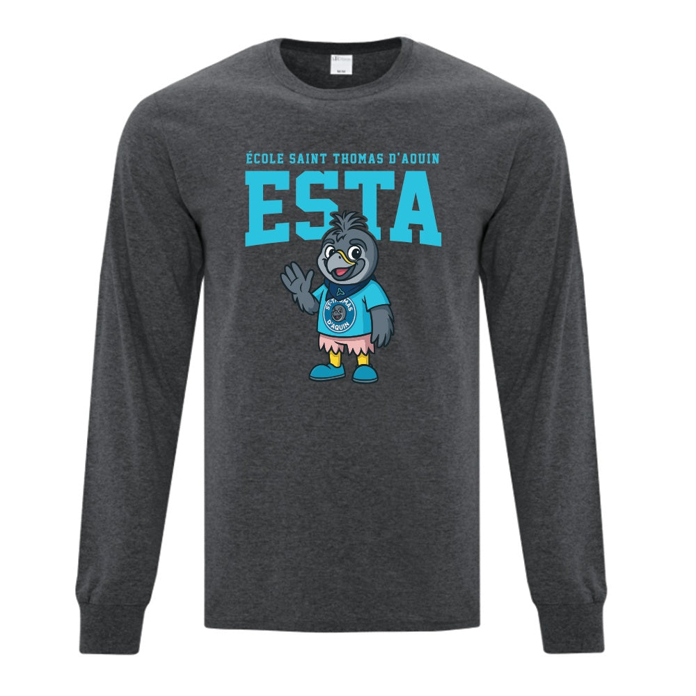 St Thomas D'Aquin Youth Everyday Cotton Long Sleeve T-Shirt