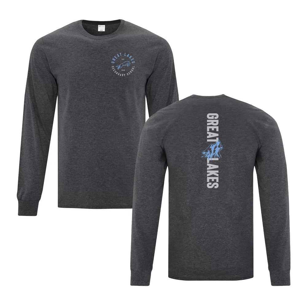 Great Lakes Adult Cotton Long Sleeve T-Shirt