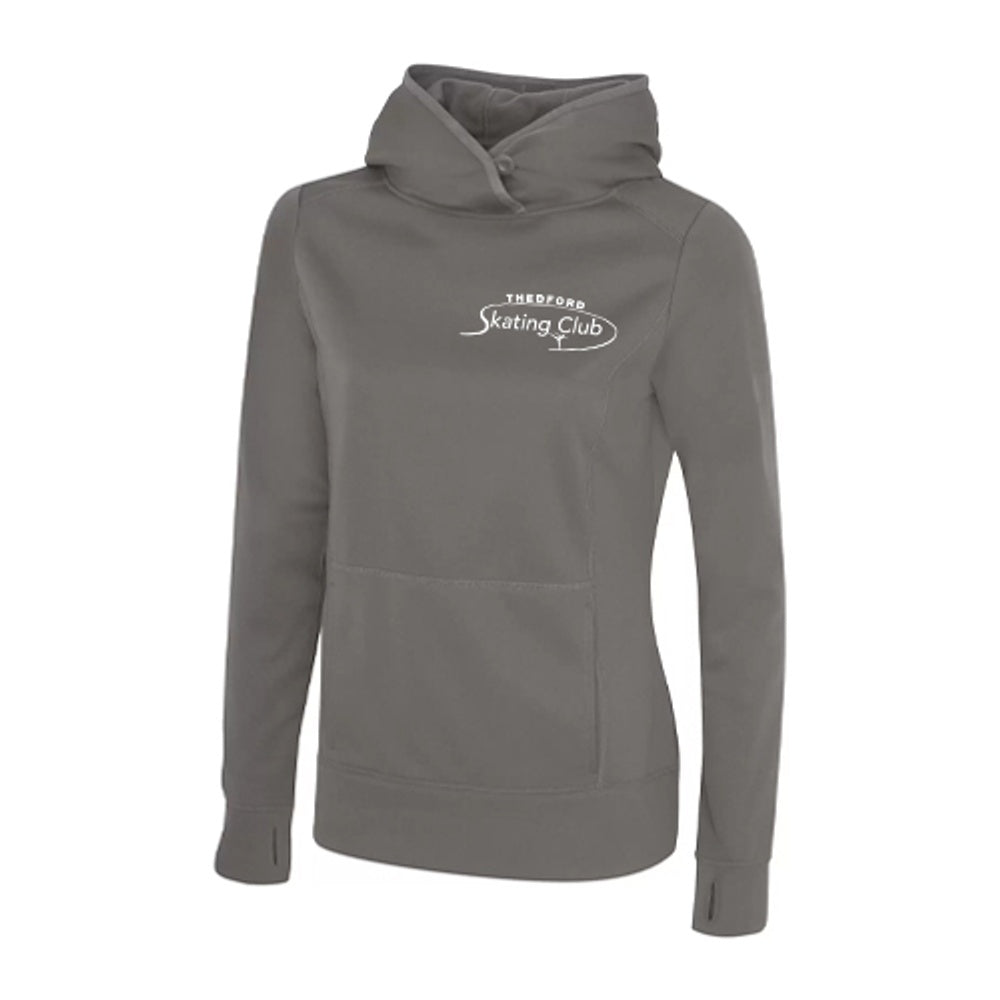 Thedford Skating Club Ladies' Game Day Fleece Hooded Sweatshirt