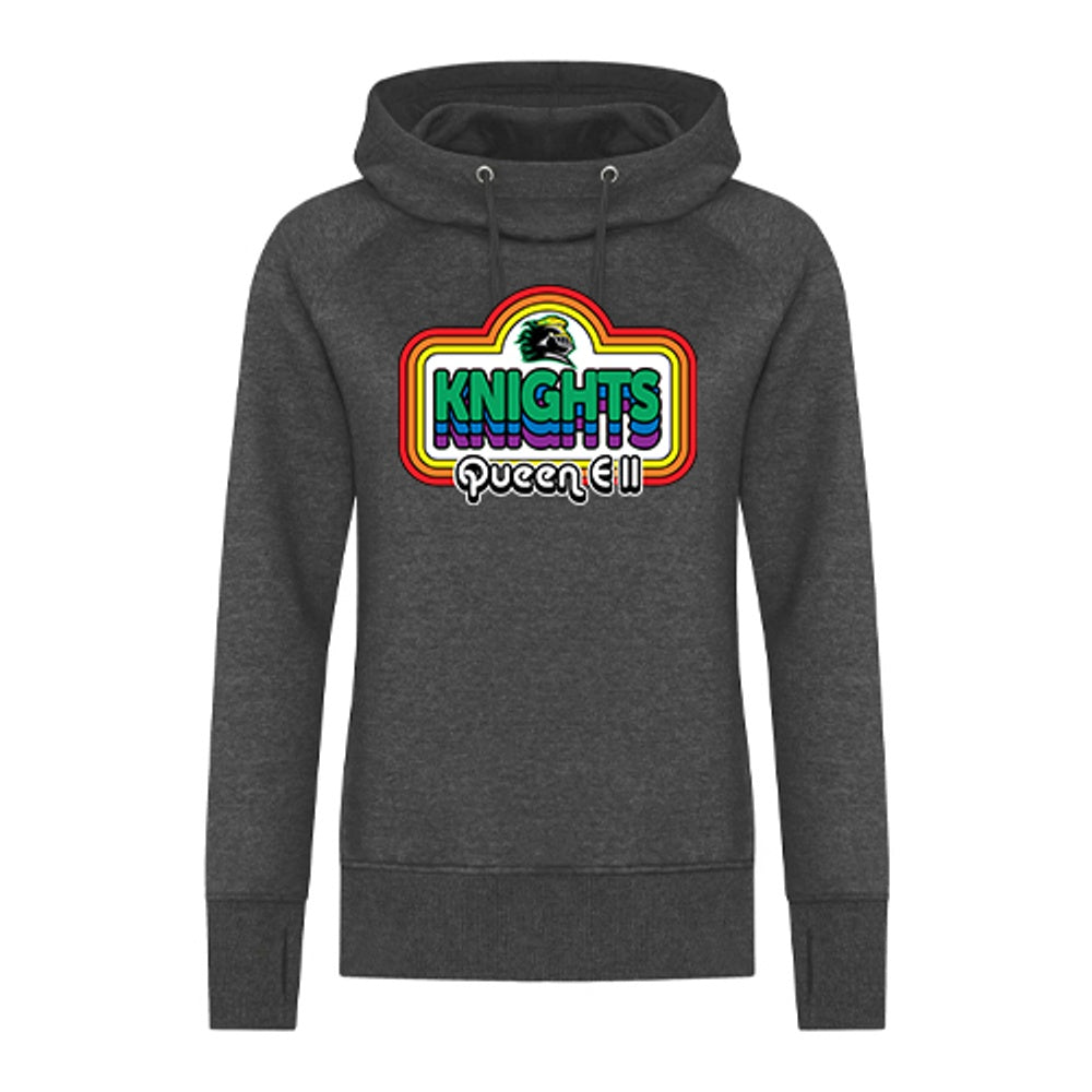 Queen Elizabeth II Sarnia Staff Ladies' EsActive Vintage Hooded Sweatshirt