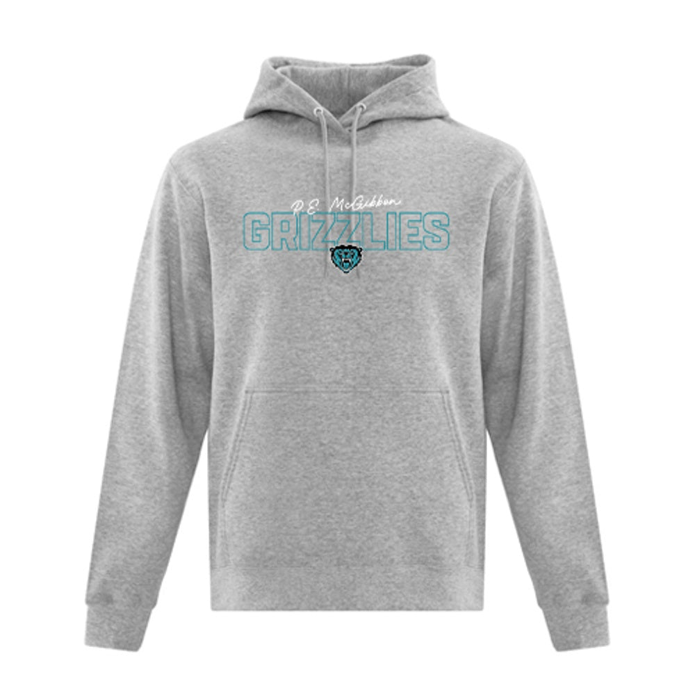 PE McGibbon Adult Everyday Fleece Hooded Sweatshirt