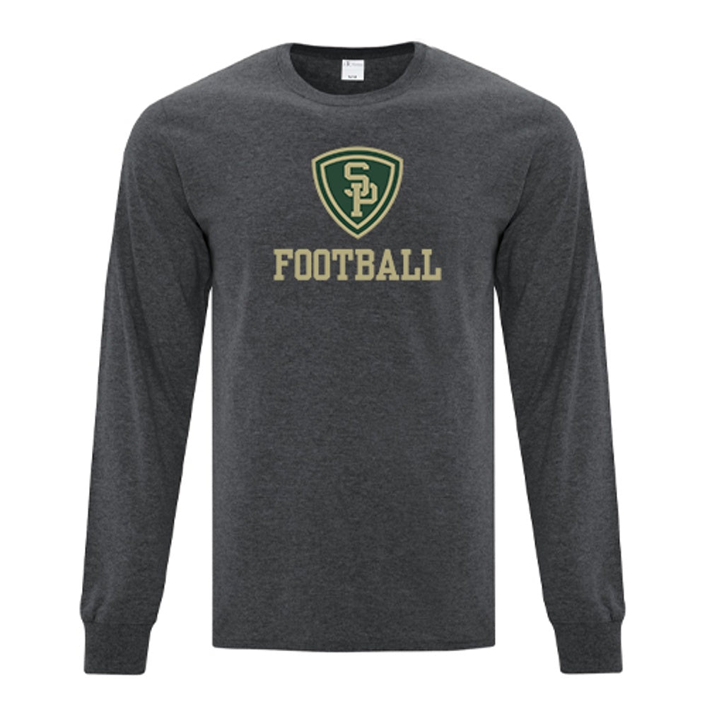 St. Pat's Football Adult Everday Cotton Long Sleeve T-Shirt