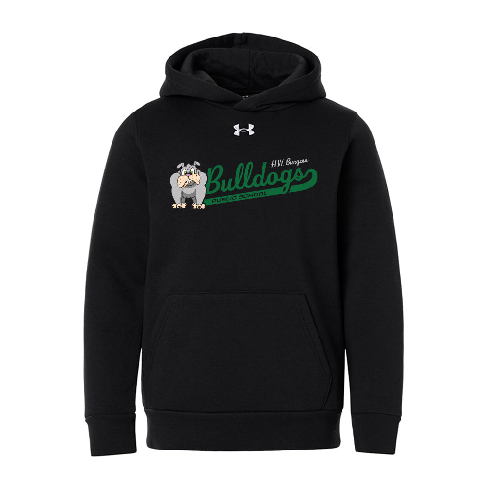 H.W. Burgess Youth Under Armour Team Icon Fleece Hooded Sweatshirt