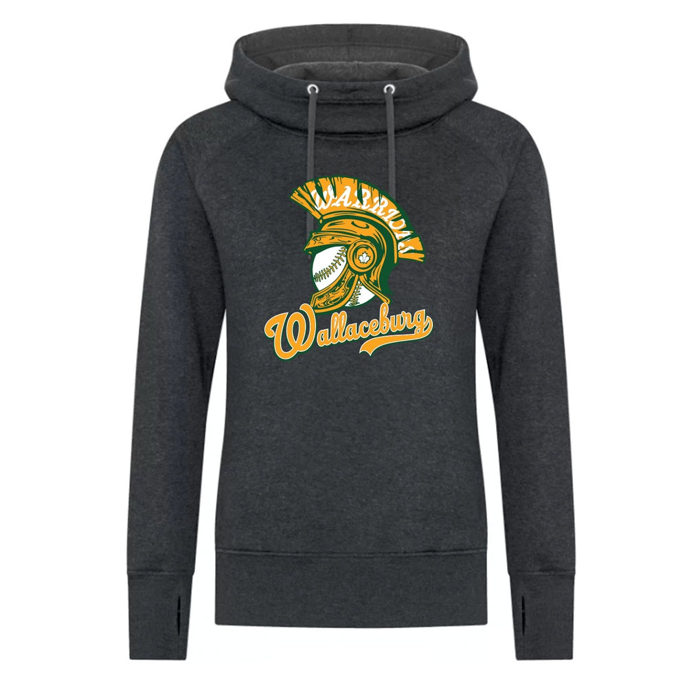 Wallaceburg Minor Baseball Ladies' ESActive Vintage Hooded Sweatshirt