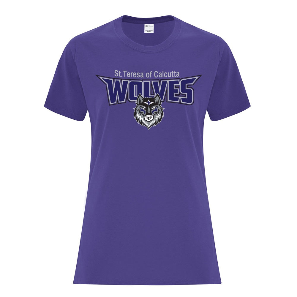 St. Teresa of Calcutta Ladies' Cotton T-Shirt