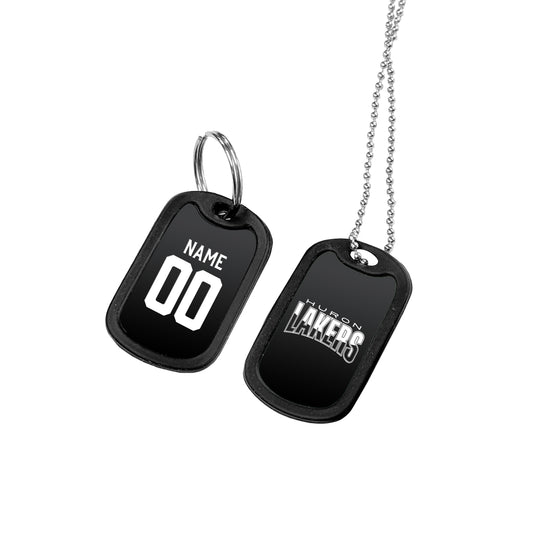 Huron Lakers Custom Dog Tag