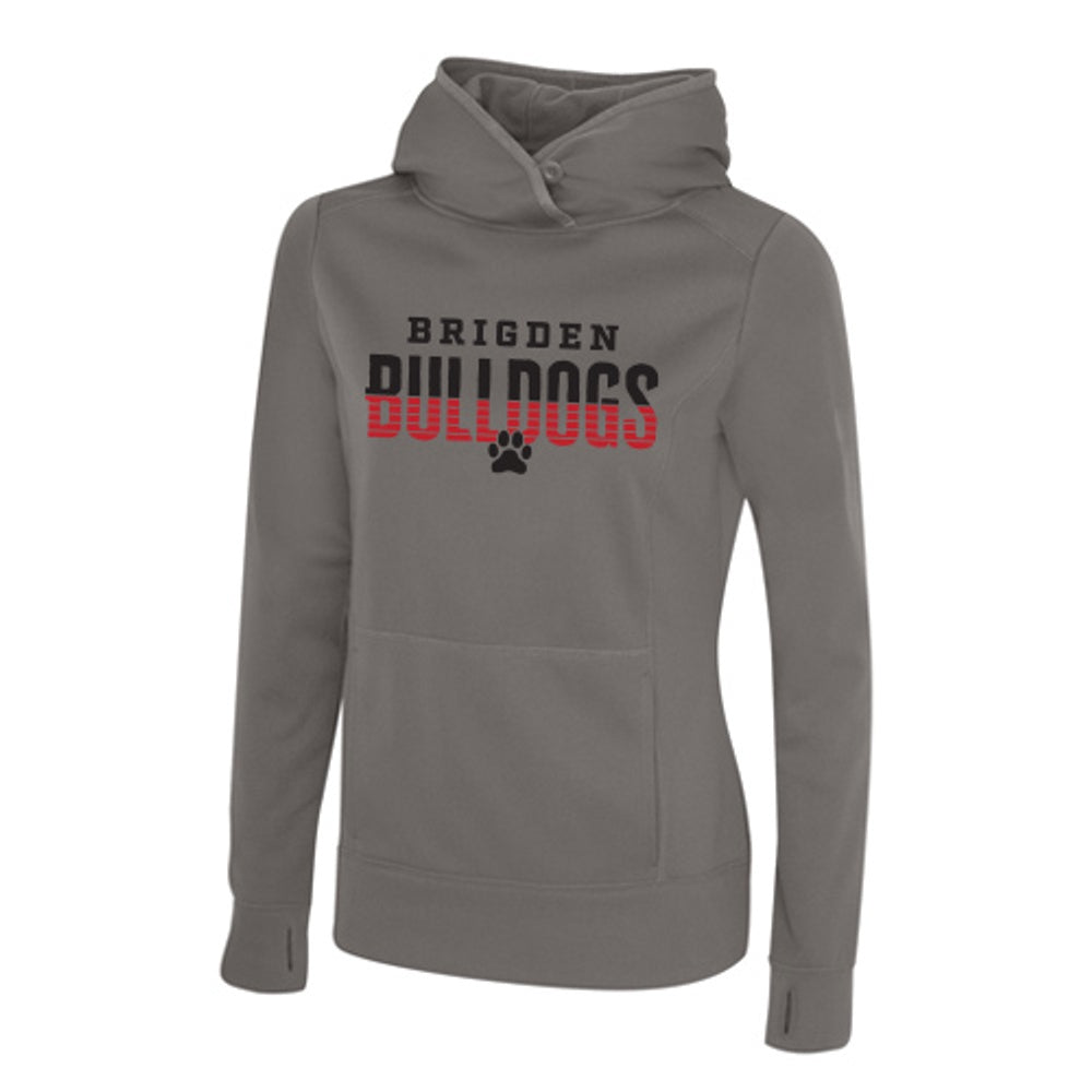 Brigden Ladies' Game Day Fleece Hooded Sweatshirt