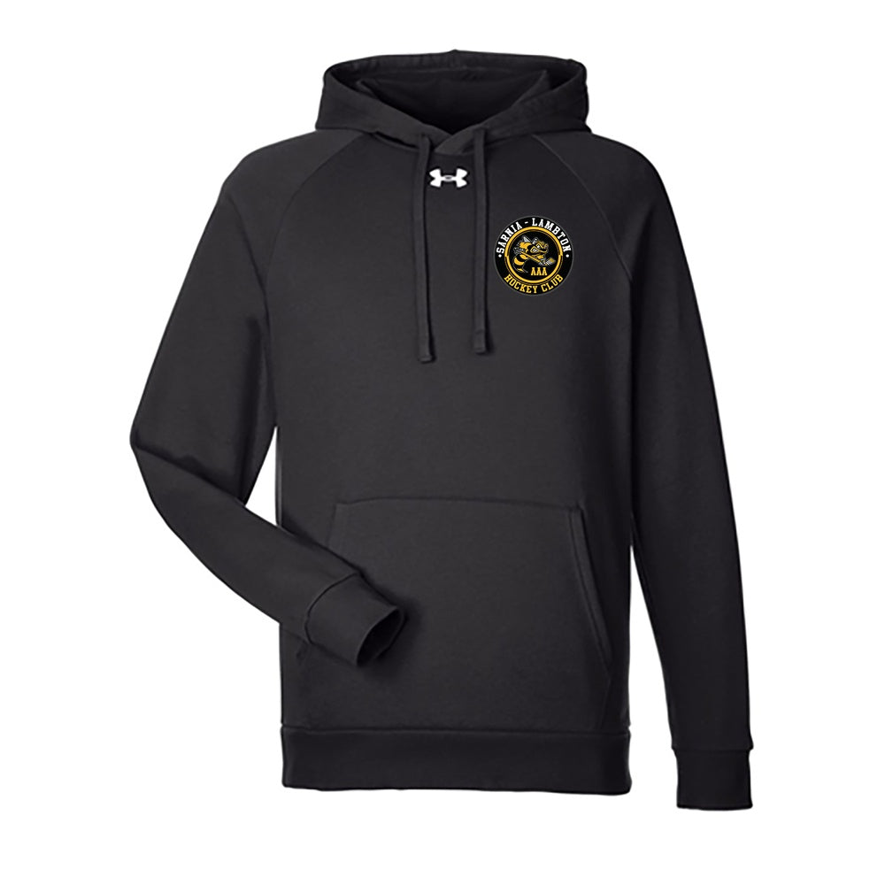 Lambton Jr Sting AAA Adult Under Armour Rival Fleece Hooded Sweatshirt