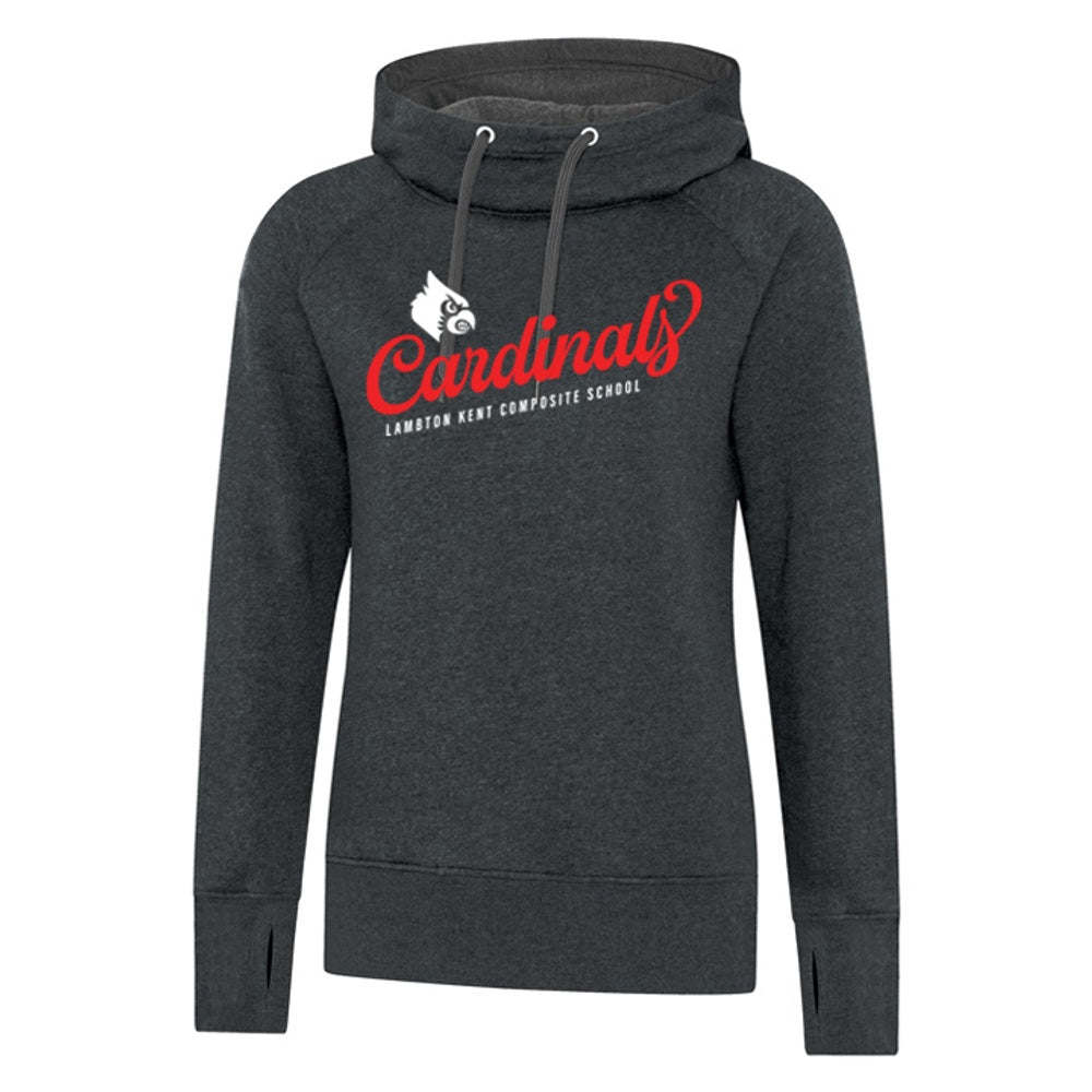 Lambton Kent Composite School Ladies' EsActive Vintage Hooded Sweatshirt