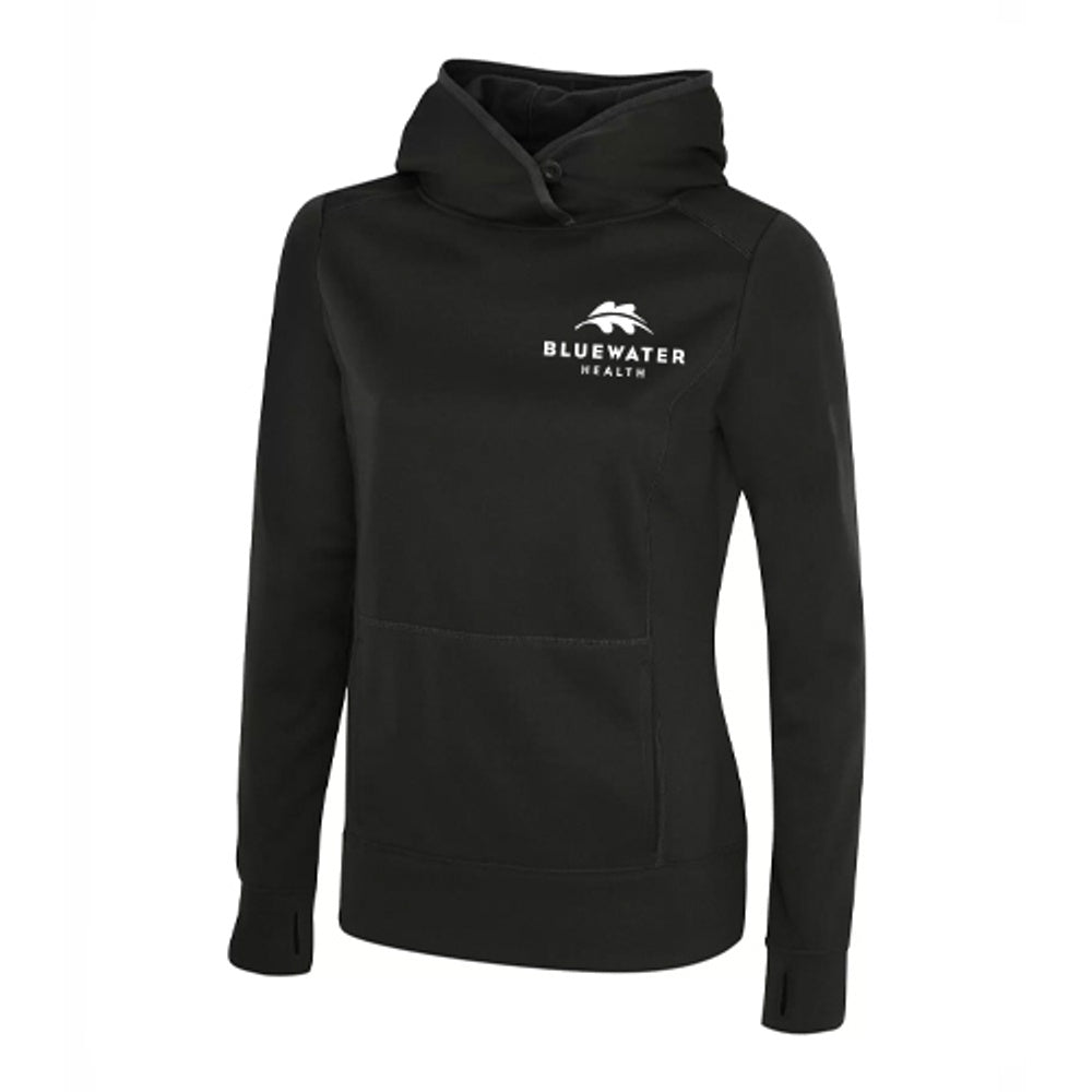 Bluewater Health Ladies' Game Day Fleece Hooded Sweatshirt