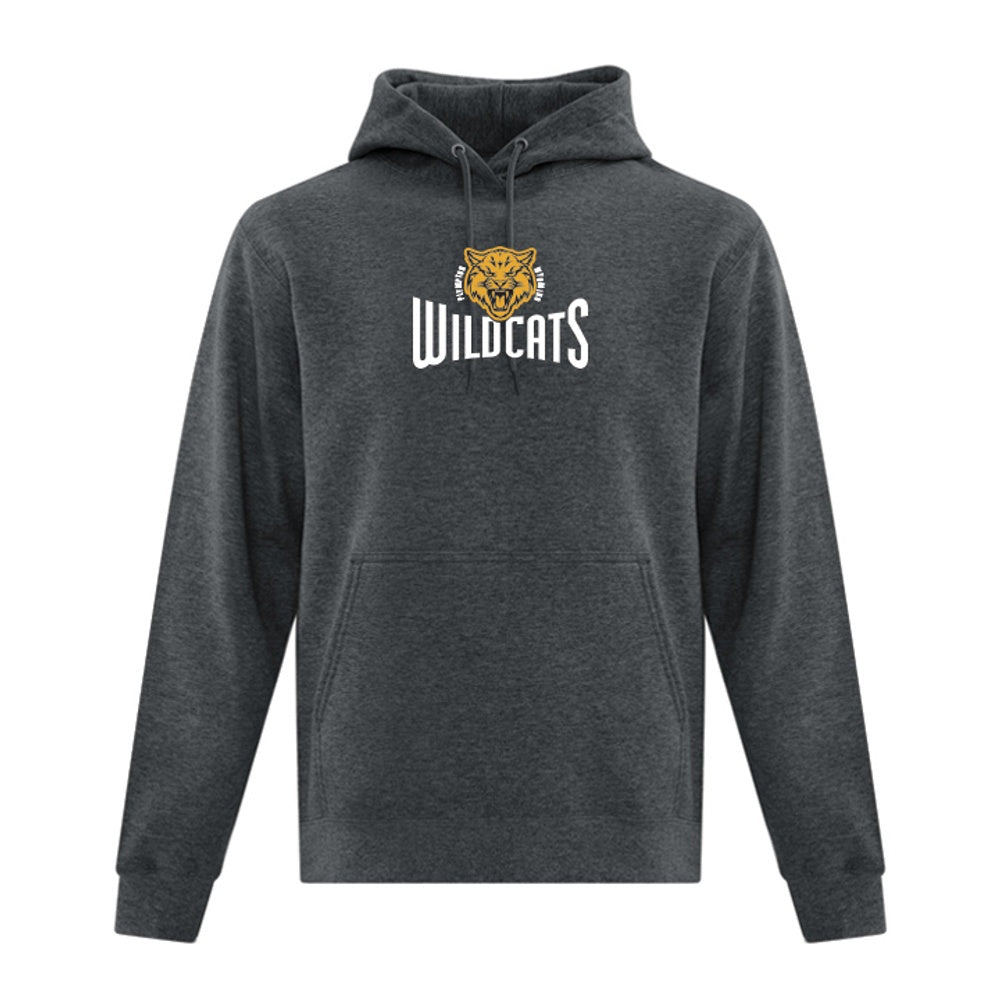 Plympton-Wyoming Adult Everyday Fleece Hooded Sweatshirt