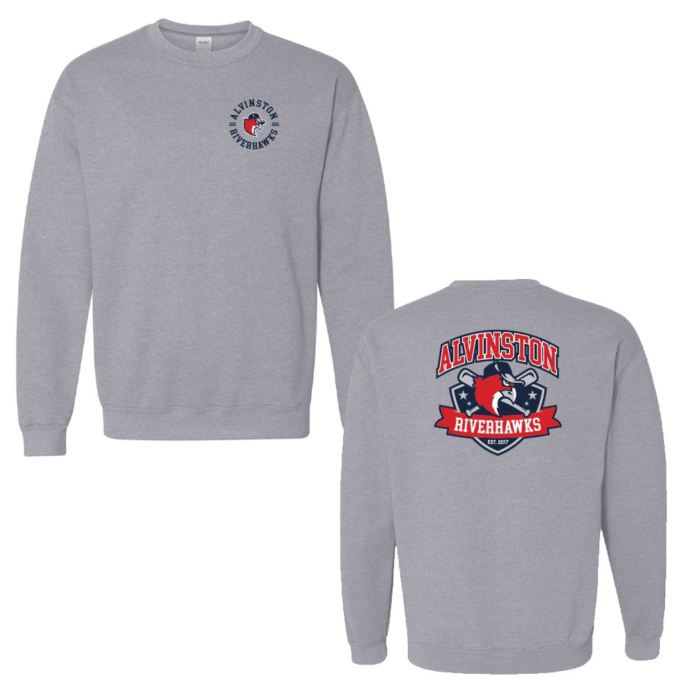 Alvinston Riverhawks Youth Crewneck Sweatshirt