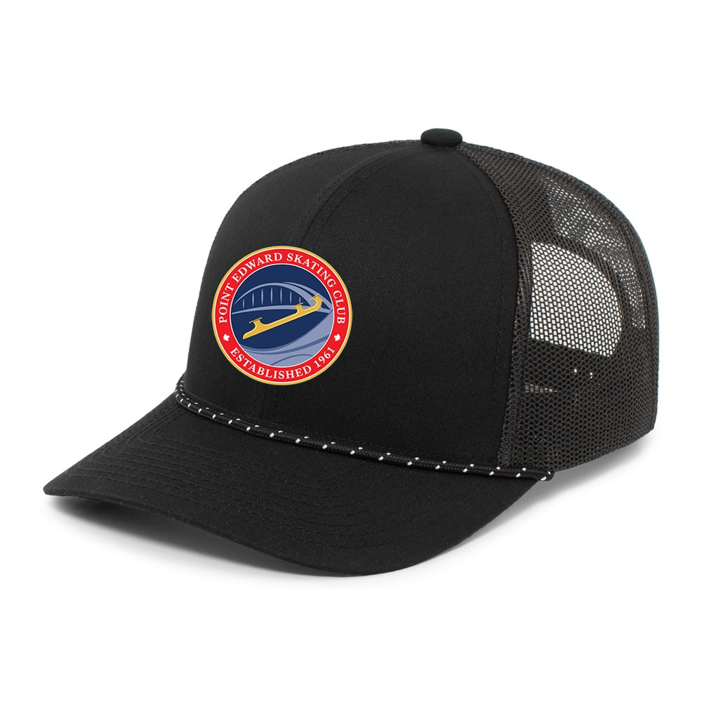 Point Edward Skating Adult Trucker Snapback Braid Cap