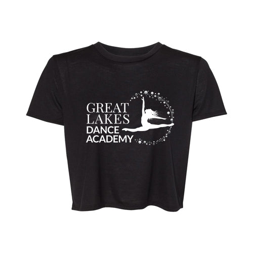 Great Lakes Dance Ladies' Bella + Canvas Flowy Cropped T-Shirt