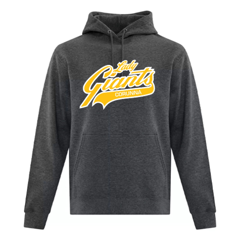 Corunna Lady Giants Adult Everyday Fleece Hooded Sweatshirt