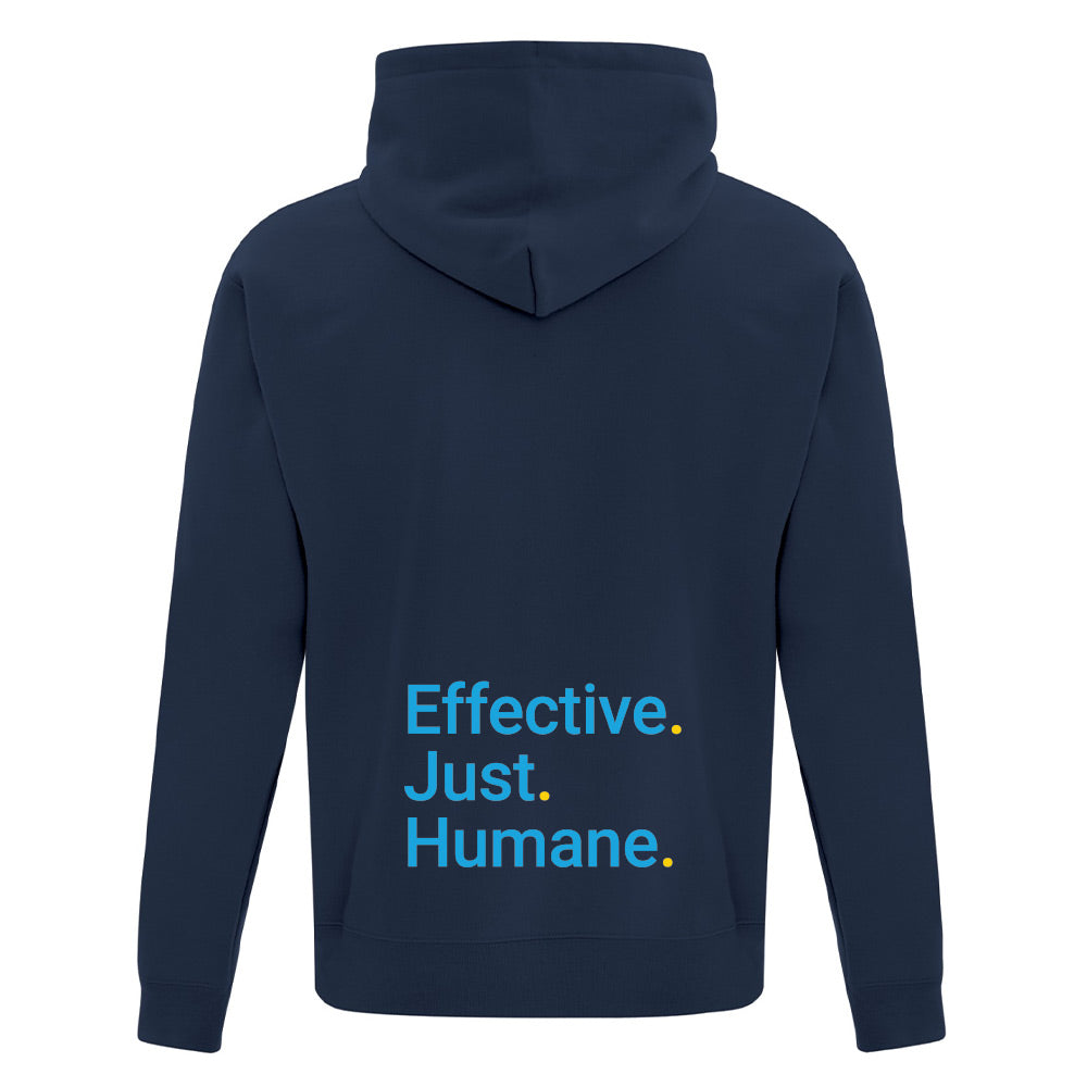 John Howard Society Adult Everyday Fleece Full Zip Hooded Sweatshirt
