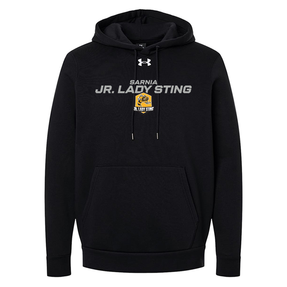 Jr Lady Sting Adult Under Armour Team Icon Fleece Hooded Sweatshirt